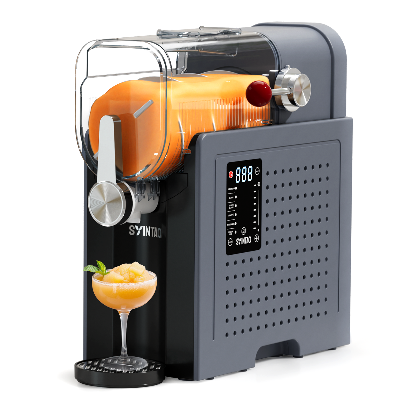 2-in-1 Ice Cream & Slushie Machine for Home