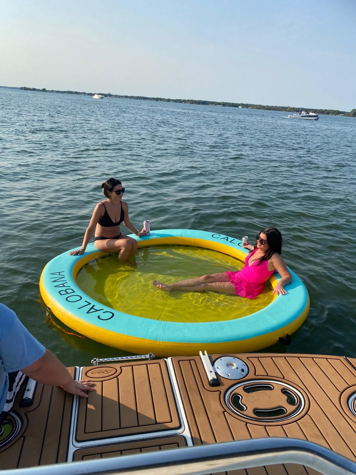 Round Floating Ring Inflatable Water Hammock