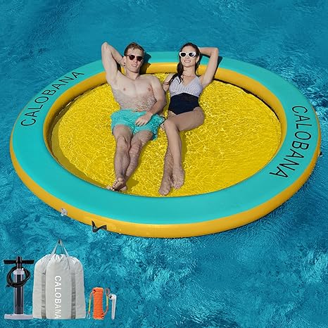 Round Floating Ring Inflatable Water Hammock