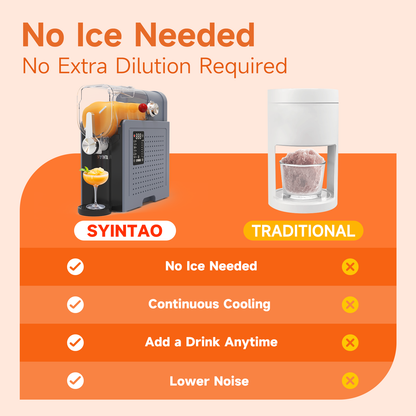 2-in-1 Ice Cream & Slushie Machine for Home