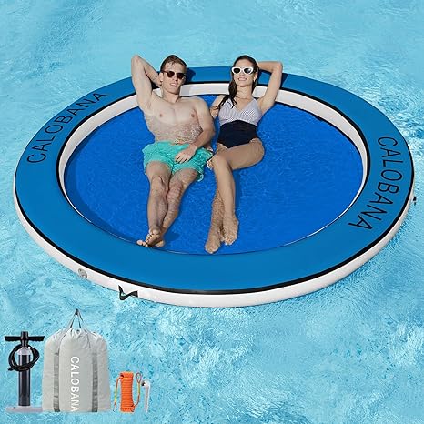 Round Floating Ring Inflatable Water Hammock