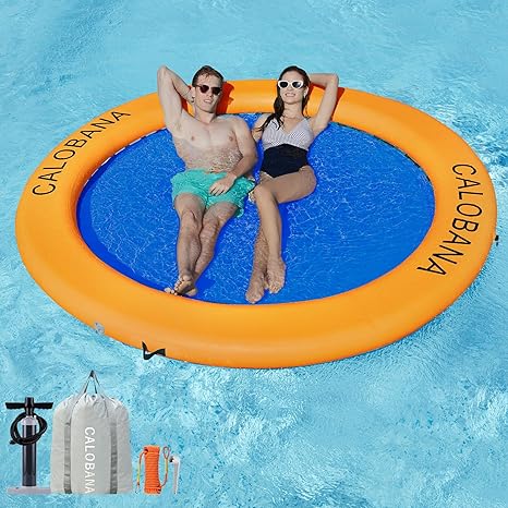 Round Floating Ring Inflatable Water Hammock