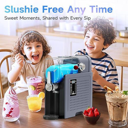 2-in-1 Ice Cream & Slushie Machine – No Ice Needed